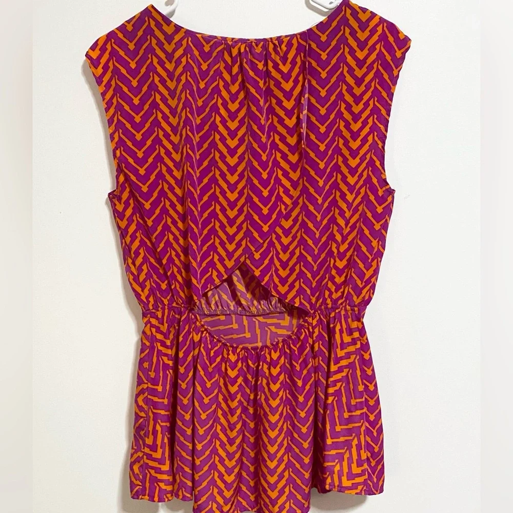 ANTHROPOLOGIE New without Tags Paper Crane Blouse Large - Picture 2 of 4